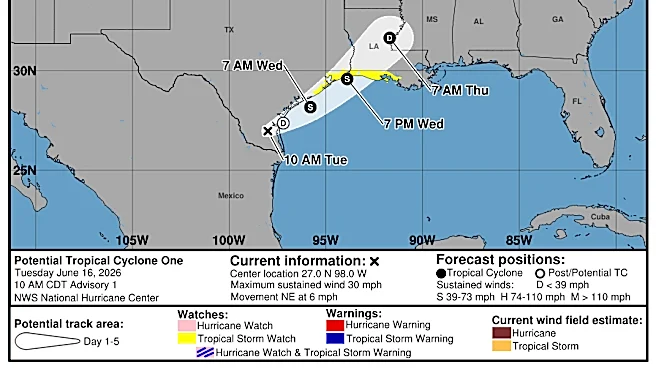 Hurricane forecast says US should brace for first named Atlantic storm