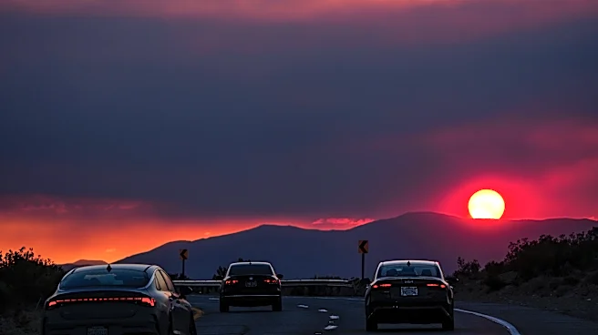 Where fires are spreading across California