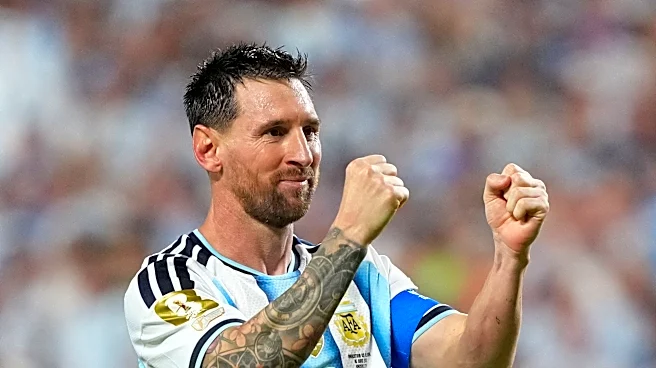 Messi ties men's World Cup scoring record, puts on show for Argentina vs. Algeria
