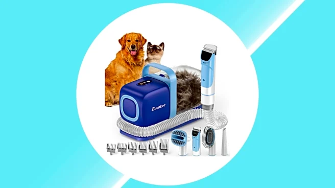 I own a Blue Heeler-Husky and swear by this pet grooming vacuum