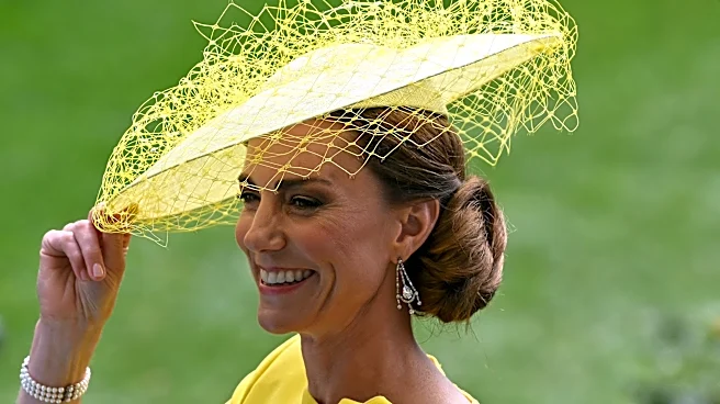 Here comes the sun! Princess Kate dons bright yellow for Royal Ascot