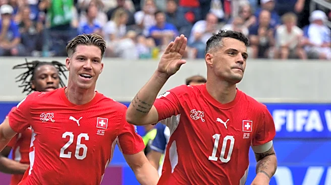 Granit Xhaka responds to 'toxic' rumors with World Cup goal celebration