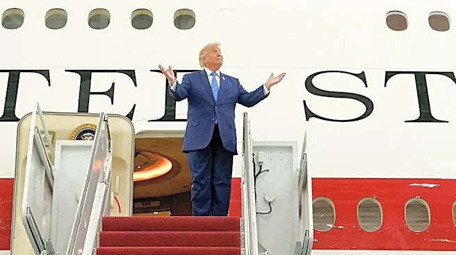 'Nothing like it.' Trump unveils new Air Force One gifted by Qatar