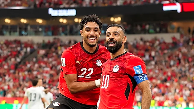 Mohamed Salah scores vs. New Zealand, his first goal of 2026 World Cup