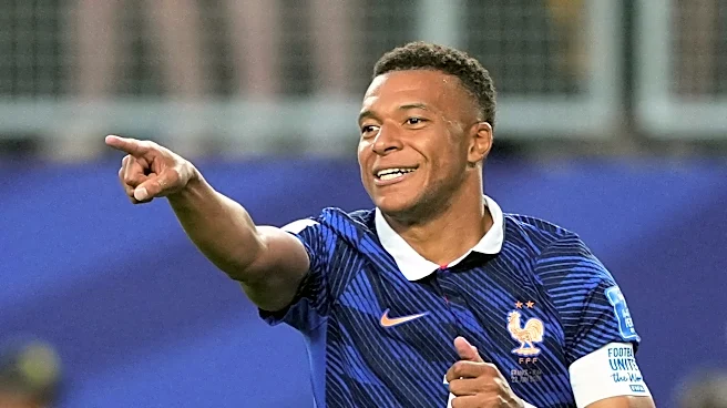 France star Kylian Mbappé nets brace after awful Iraq error