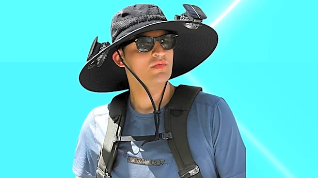 This wearable cooling sun hat is a must-have summer survival tool