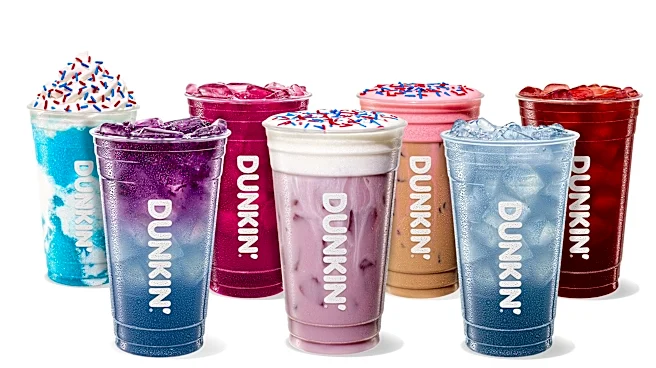 Dunkin' reveals new menu celebrating July 4. See what's on it