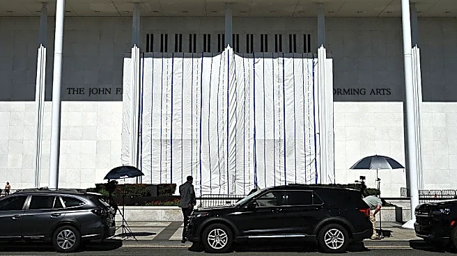 Kennedy Center must explain tarp covering entrance, judge rules