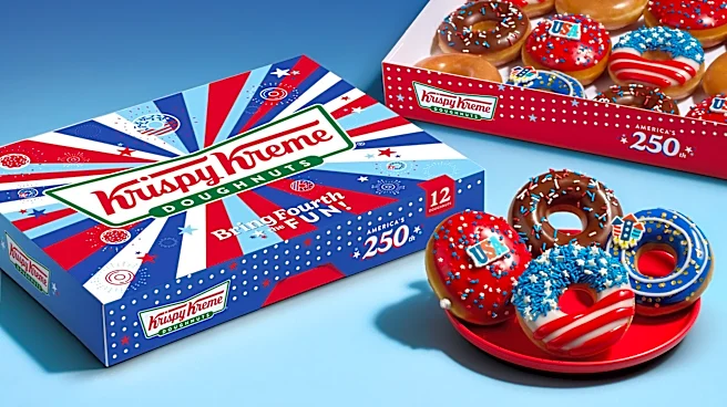 Krispy Kreme gets patriotic with new doughnuts. What to know