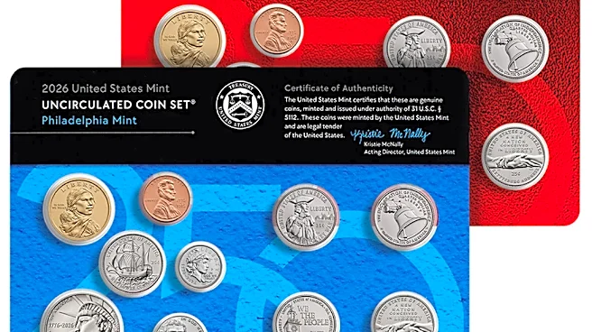 Sets of uncirculated America 250 coins to be released by US Mint