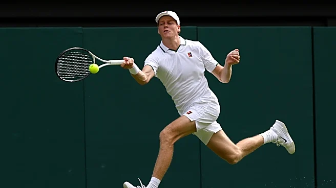 Top-seeded Jannik Sinner survives first-round scare at Wimbledon