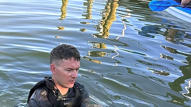 Firefighters thought they were rescuing a drowning dog. It wasn't a dog.