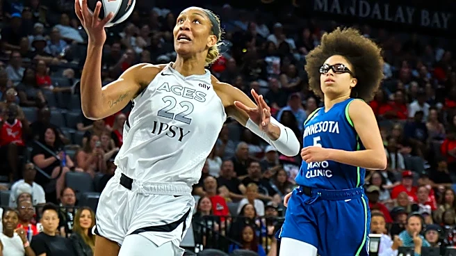 Las Vegas Aces All-Star A'ja Wilson out vs. Liberty due to leg injury