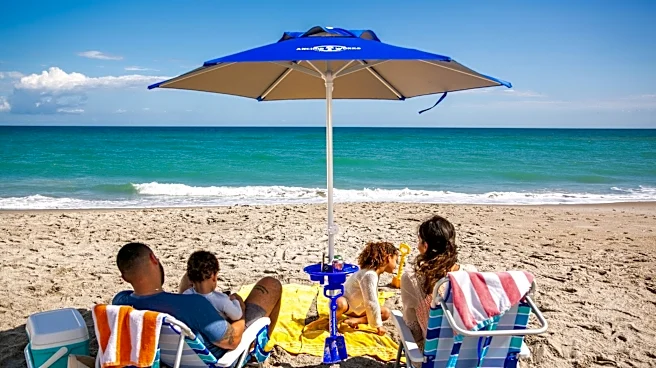 This viral beach umbrella is under $100 and will arrive by July 4