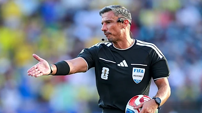 Who is the referee for Mexico vs Ecuador in World Cup round of 32?