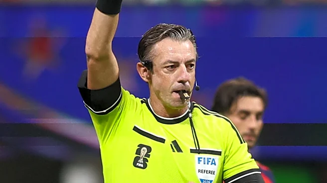 Who is the referee for USA vs. Bosnia and Herzegovina in World Cup round of 32?