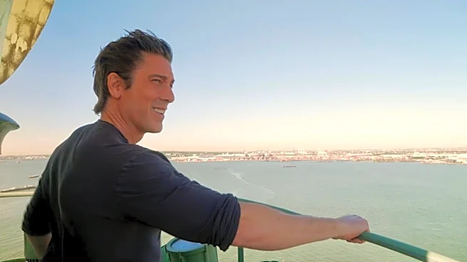 David Muir climbs restricted American landmark. Here's why | Exclusive