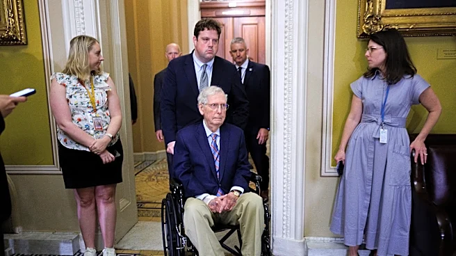 Dispatch audio suggests advanced EMS response at McConnell's DC home