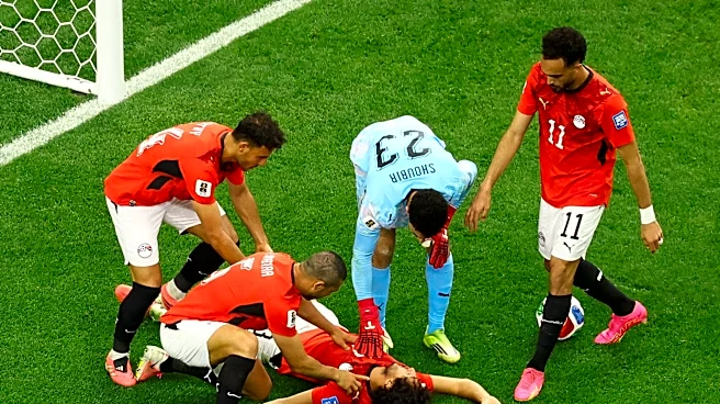 Mohamed Hany injury removes player from Egypt vs. Australia before own goal