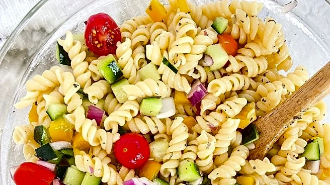 Don't let your pasta salad sit in the heat too long. Here's why.