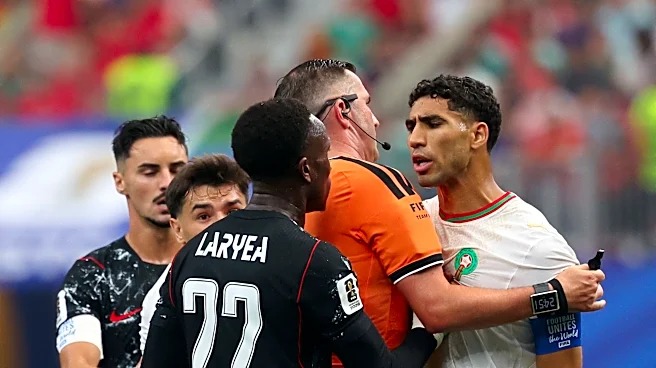 Canada vs. Morocco gets chippy with six yellow cards in first half