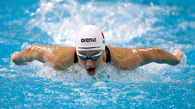 Canadian Summer McIntosh breaks 200-meter butterfly world record