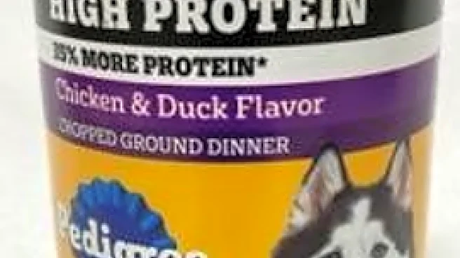 Dog food sold nationwide recalled for serious choking risk