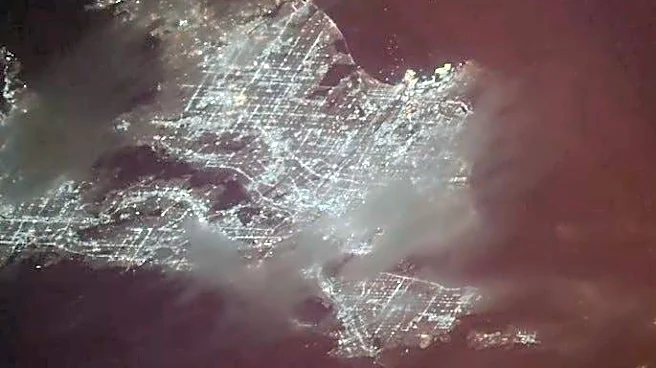 Astronauts catch glimpse of fireworks as space station orbits over US
