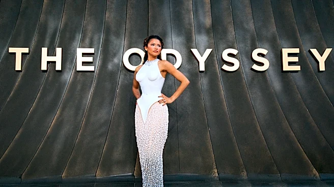 Zendaya stuns at 'Odyssey' premiere in look straight off the runway