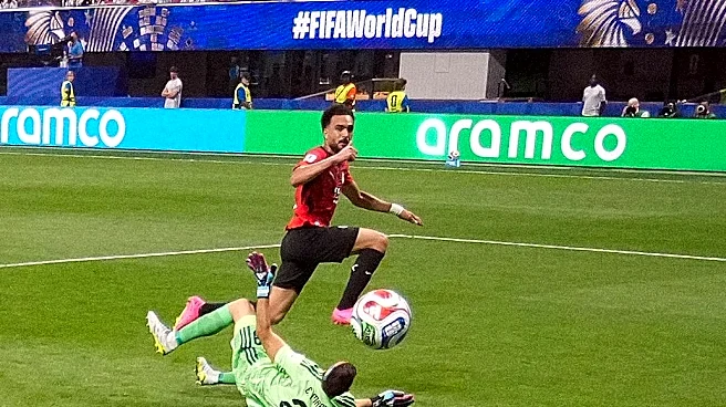 Egypt goal against Argentina disallowed by VAR for foul before attacking move