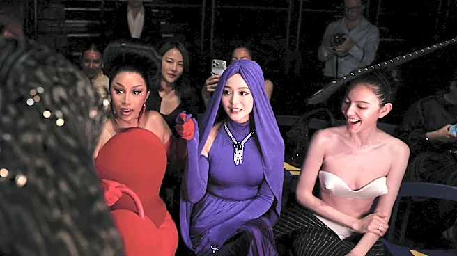 Cardi B stuns in dramatic red gown in Paris. See the over-the-top look