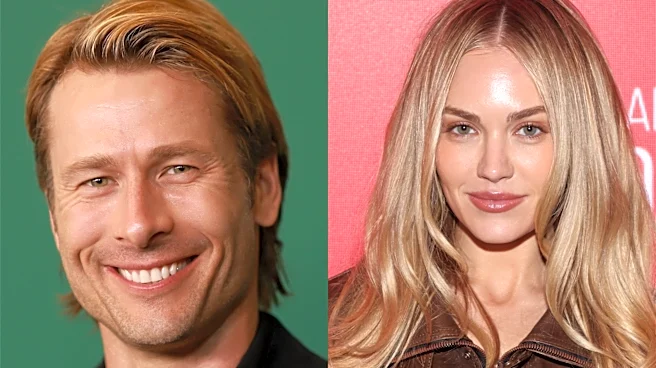 Glen Powell kisses rumored girlfriend Michelle Randolph in new photos