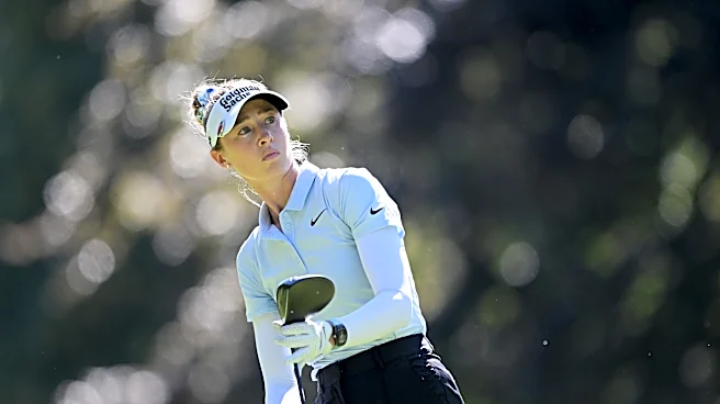 Aiming for third major of season, Nelly Korda shoots 3 over at Evian Championship
