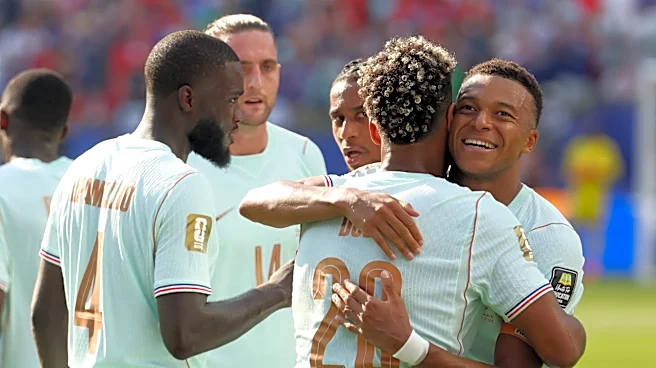 Ousmane Dembele scores in France World Cup quarterfinal goal vs Morocco