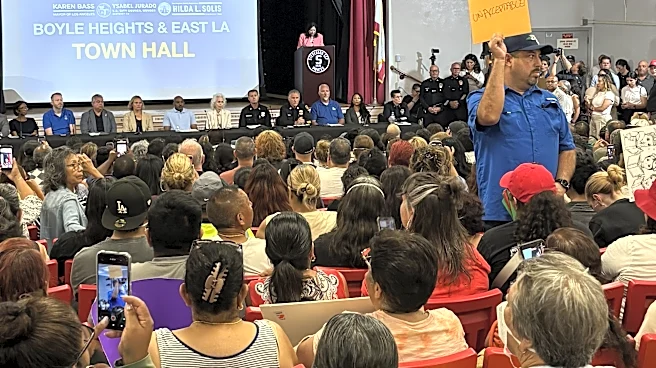'We want answers.' Outcry takes over Boyle Heights fire town hall