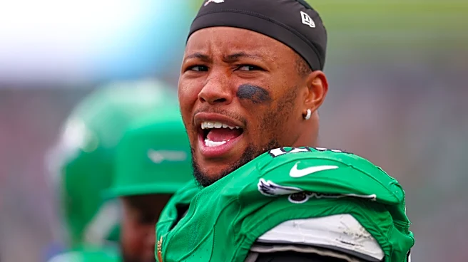 Lebron in Philly? Eagles' Saquon Barkley pitches James on joining 76ers