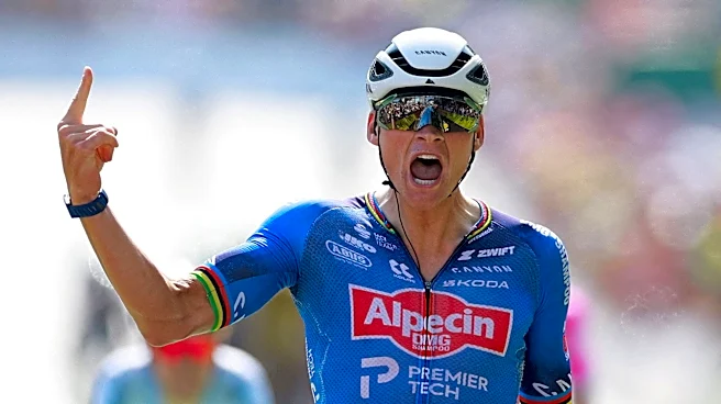 Tour de France Stage 9 winner: Mathieu van der Poel triumphs in late scramble