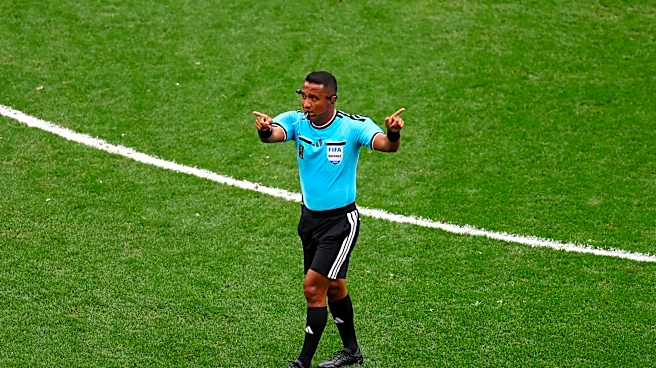 Who is referee for France vs Spain World Cup game today?