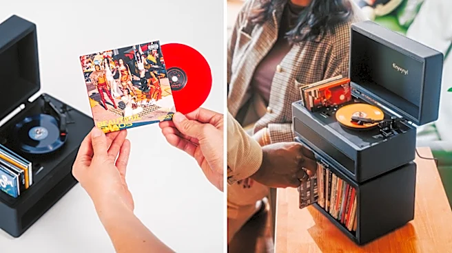 Target is launching the cutest Tiny Vinyl record player for music fans