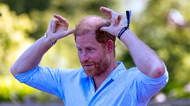 Prince Harry jokingly reveals exact shade of his red hair and rarely used royal name