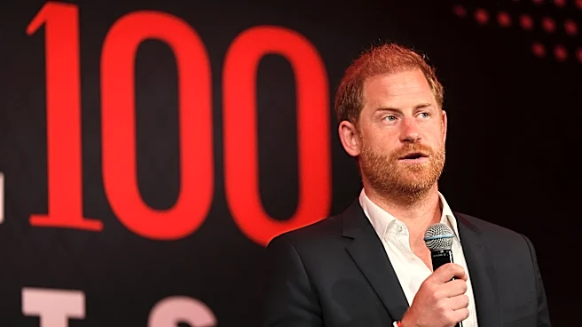 Prince Harry makes surprise appearance at Time 100 sports event