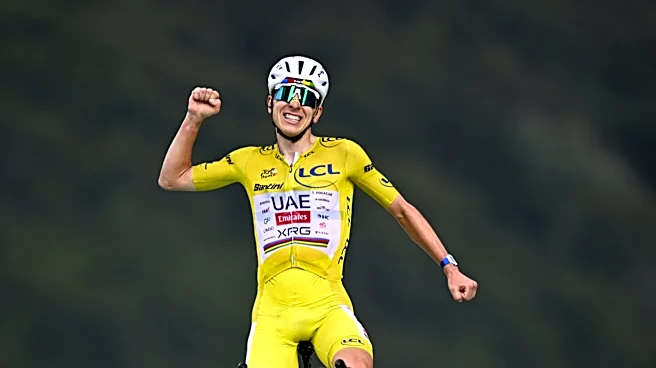 UAE Team Emirates' Tadej Pogačar wins Tour de France Stage 14