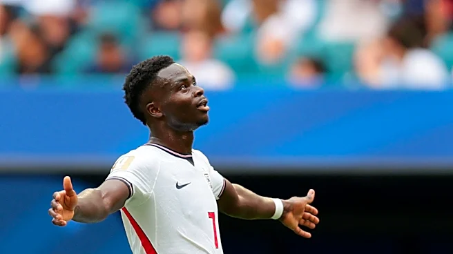 Bukayo Saka brace gives England big World Cup lead vs. France