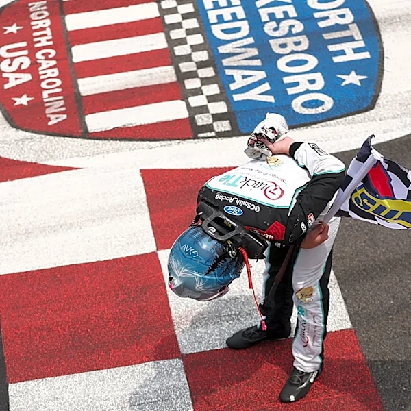 Chandler Smith, NASCAR winner at North Wilkesboro, remembers Kyle Busch as a mentor