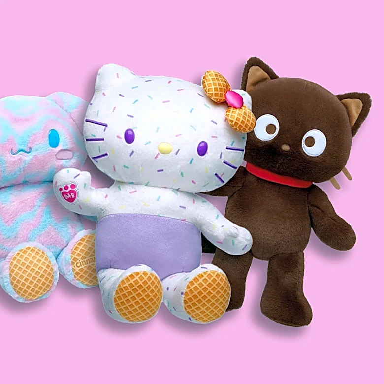 Build-A-Bear's Hello Kitty drop is $15 for National Ice Cream Day