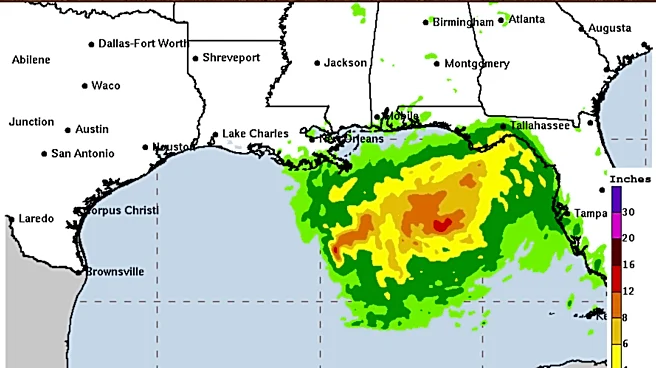 Tropical depression forms in Gulf, National Hurricane Center says