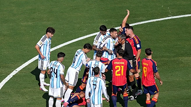 Why did Spain and Argentina scuffle in World Cup final? See what happened