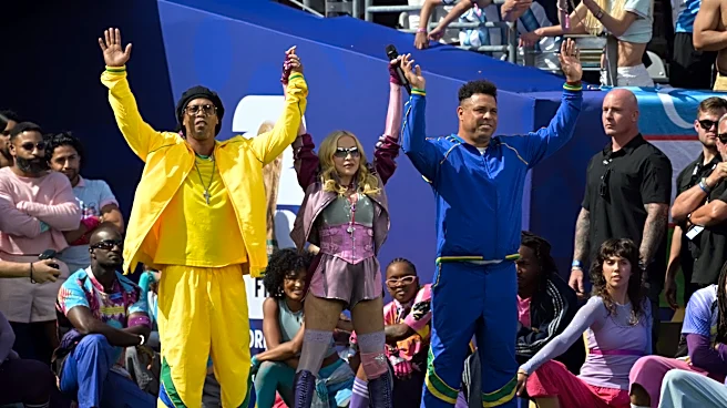 Ronaldo, Ronaldinho perform with Madonna in World Cup halftime show