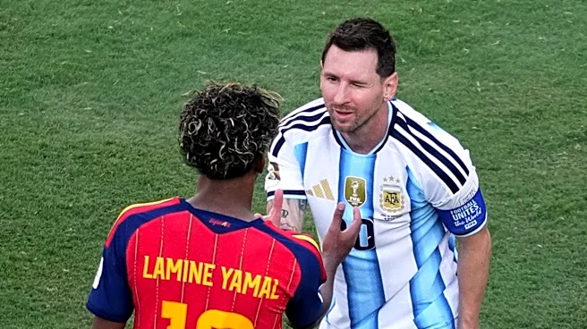 Watch Lionel Messi embrace Lamine Yamal after World Cup final