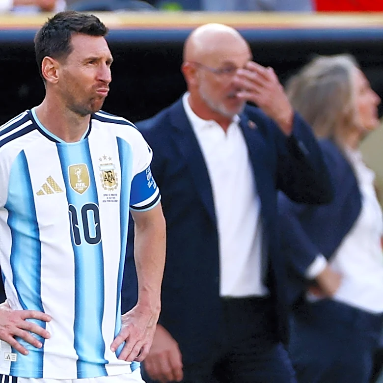 Argentina didn't get a shot on goal against Spain in World Cup final